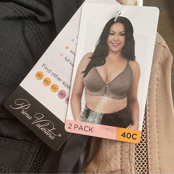 🌸WIRELESS 2 PK COMFORT BRAS - Picture 2 of 6
